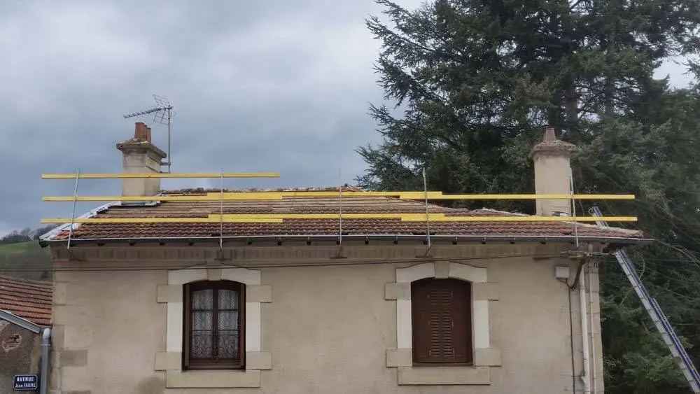 Traitement de toiture à Villars